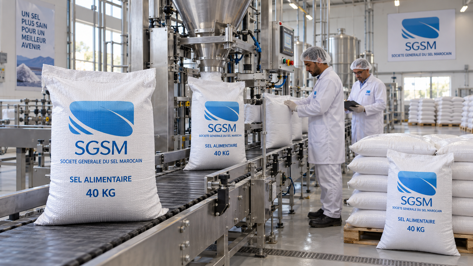 Sel fin alimentaire
